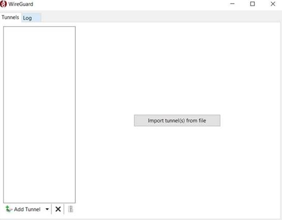 WireGuard empty