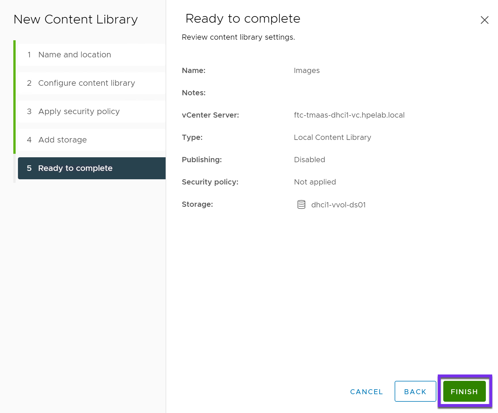 Content Library
